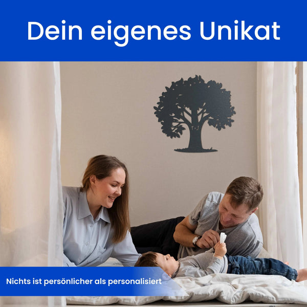 Großer Baum - Baum Schild