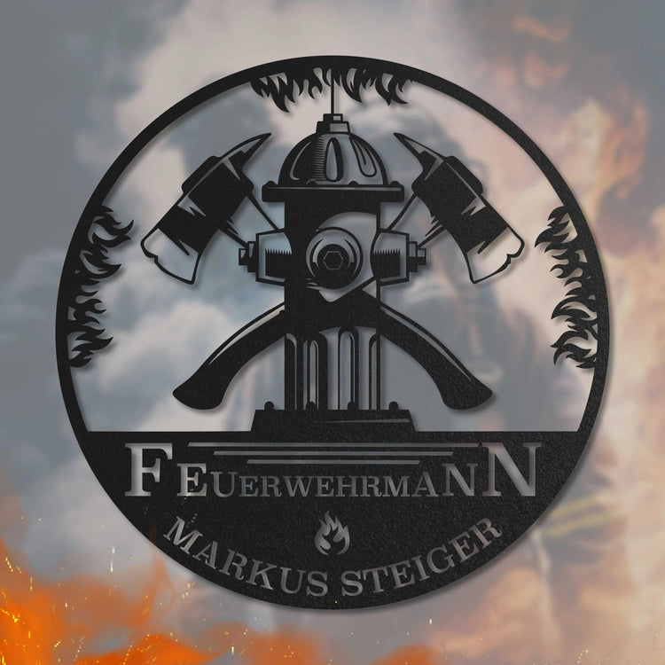 Les pompiers en feu