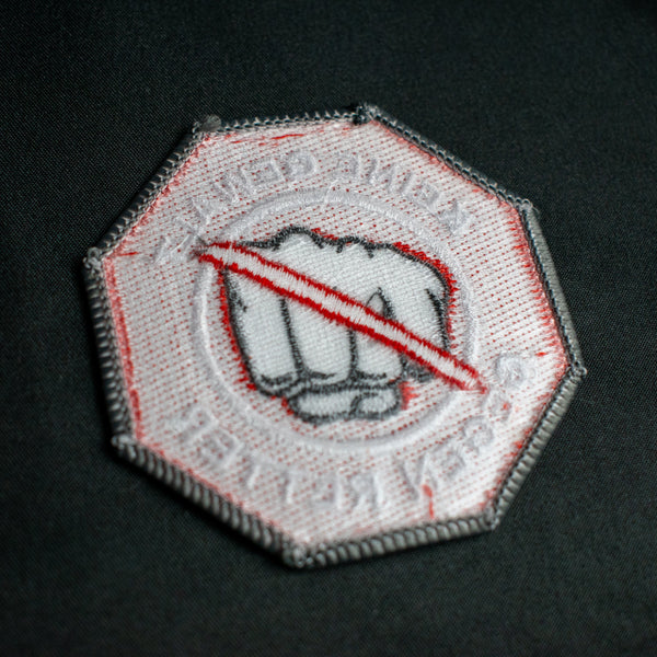 Patch « Pas de violence contre les sauveurs »