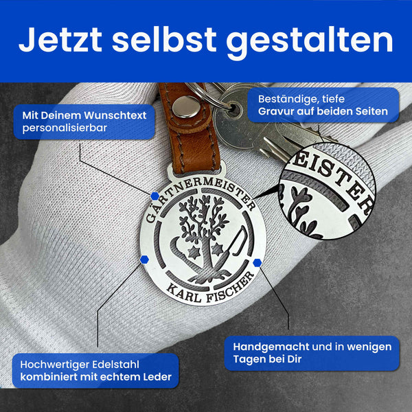 Gärtner - Zunft-Anhänger