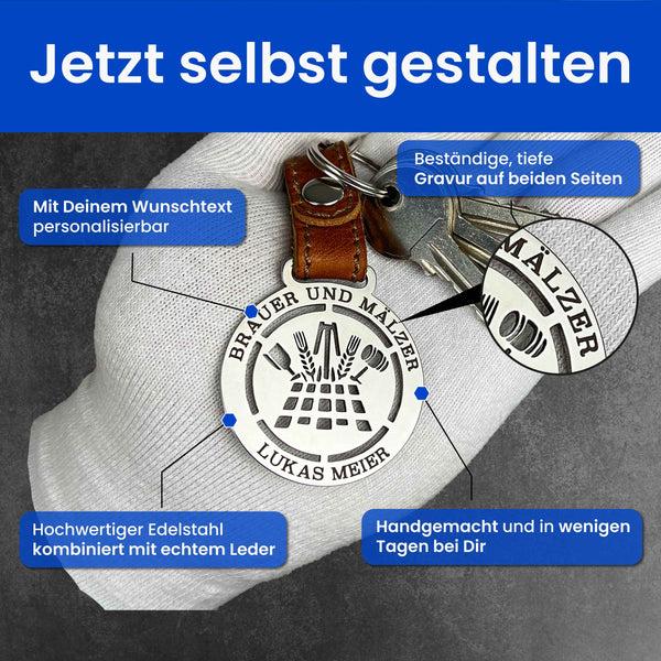 Brauer und Mälzer - Zunft-Anhänger