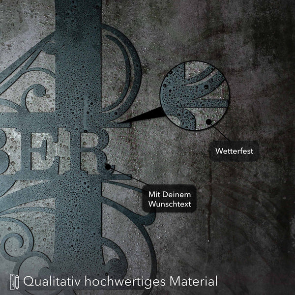 Monogramme incurvé