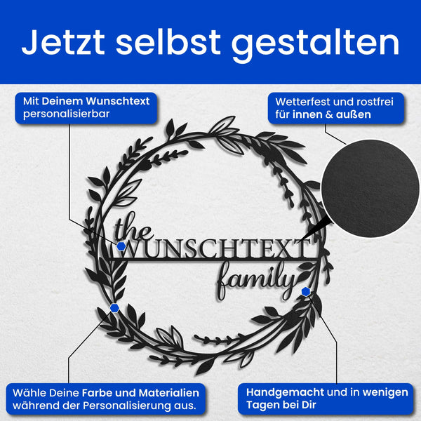 Familien-Monogramm - Monogramm