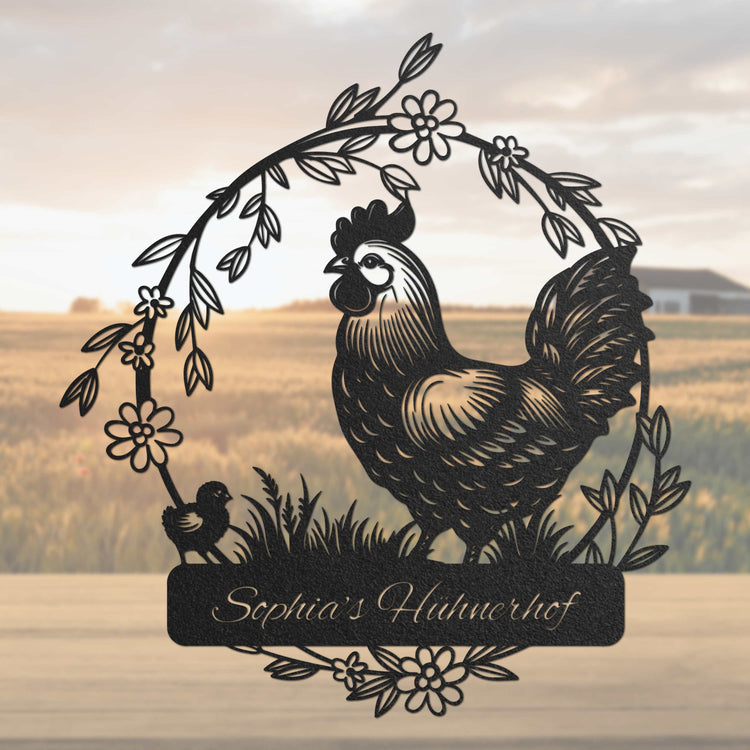 Coq de la promenade
