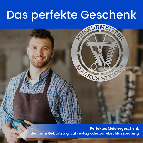 Friseurin - Zunft-Schilder