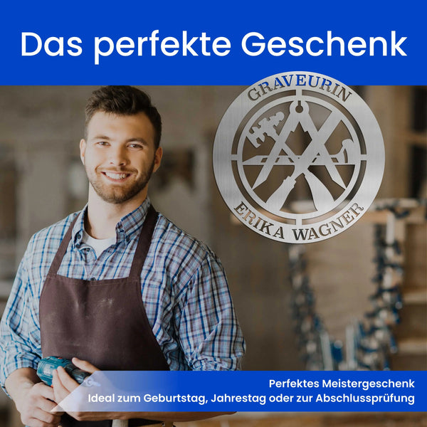 Graveur - Zunft-Schilder