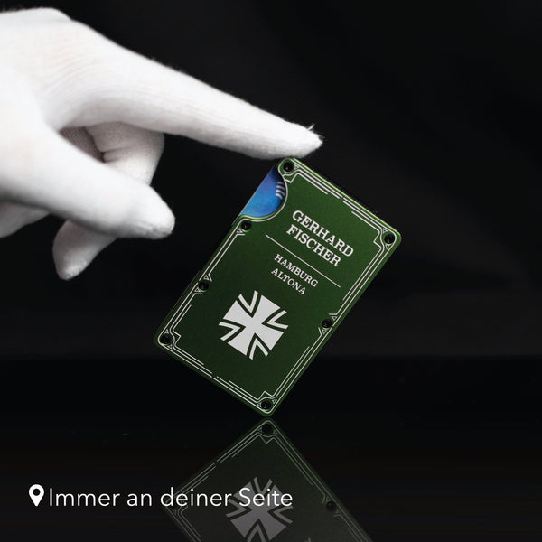 Porte-cartes Croix de Fer