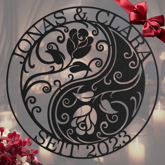 Roses Yin et Yang