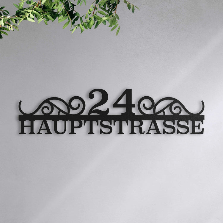Panneau de rue classique 