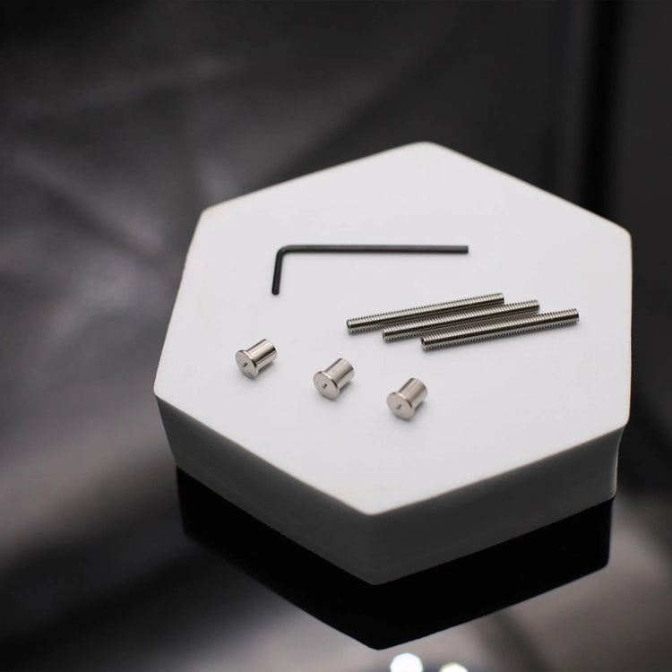 Kit de fixation invisible (boulons et vis sans tête)